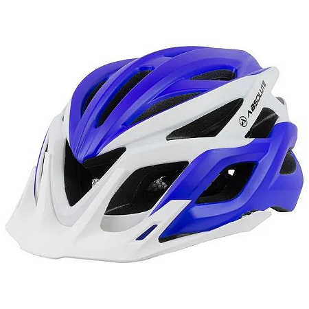 CAPACETE ABSOLUTE WILD FLASH BCO/AZUL