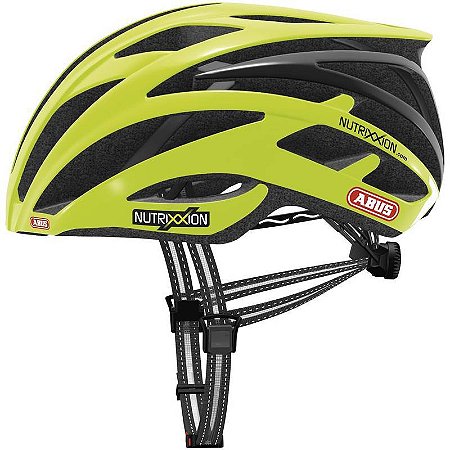 CAPACETE ABUS TEC-TICAL PRO V.2 TEAM NUTRIXXION TAM L VERDE