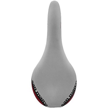 SELIM SELLE SAN MARCO ZONCOLAN BRANCO/VERMELHO MICROFEEL XSILITE RAIL