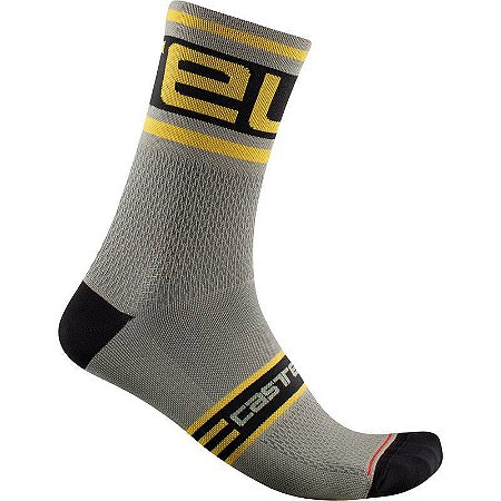 MEIAS CASTELLI UNISEX - PROLOGO 15 - BARK GREEN/TAM 2XL