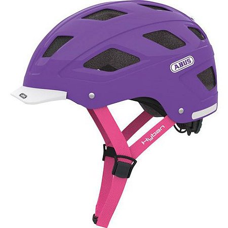 CAPACETE ABUS HYBAN ROXO TAM M