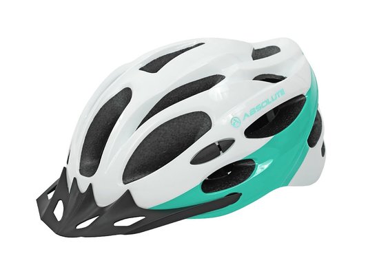 CAPACETE ABSOLUTE MIA BCO/VERDE M