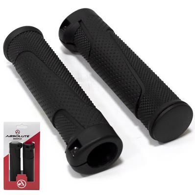 MANOPLA ABSOLUTE LG3 PRETO C/TRAVA 130MM
