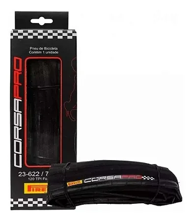 PNEU PIRELLI 700X23 CORSA PRO KEVLAR S/ARAME