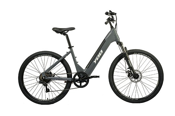 BICICLETA ELETRICA YOO FLEEK 250 CINZA