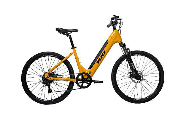 BICICLETA ELETRICA YOO FLEEK 250 AMARELA
