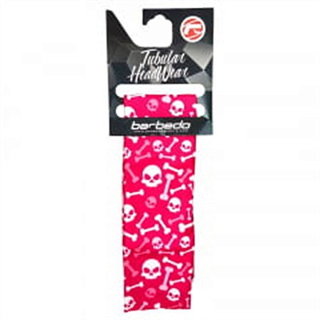 BANDANA TUBULAR BARBEDO PINK BONES