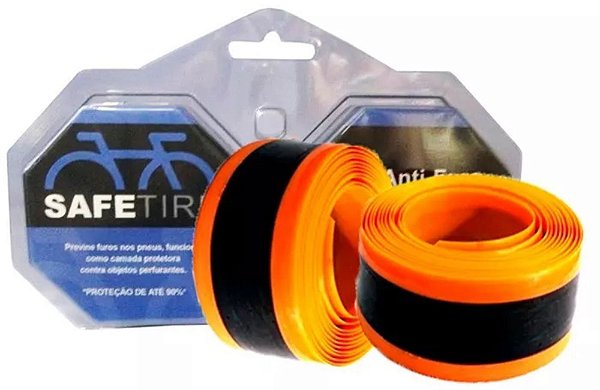 FITA ANTI FURO SAFETIRE LARANJA 23mm PAR-27/700