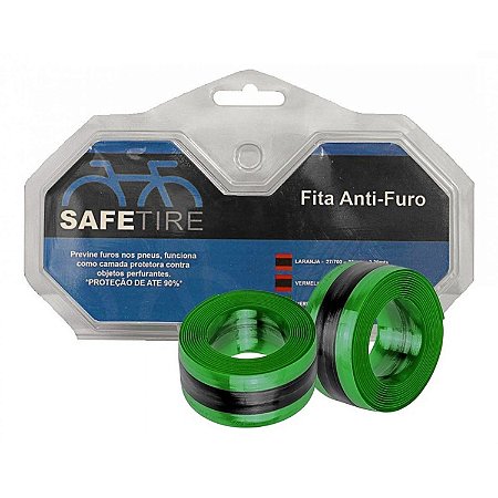 FITA ANTI FURO SAFETIRE VERDE 35mm ARO 26/27.5/29