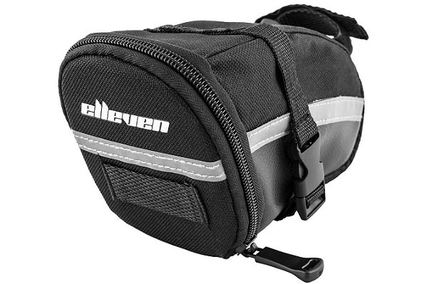 Bolsa De Selim Elleven Preto/Cinza