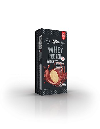 Latam Fit - Paçoca + Chocolate + Proteína - Zero Açúcar (3 unidades)