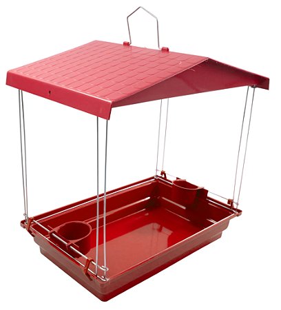 Tratador Silvestre para Pássaros Livres Vermelho Contrera Pet