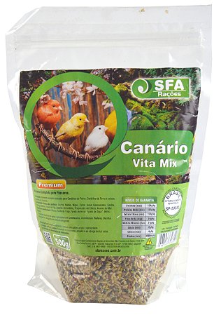Mistura para Canário Vita Mix Sfa 500gr