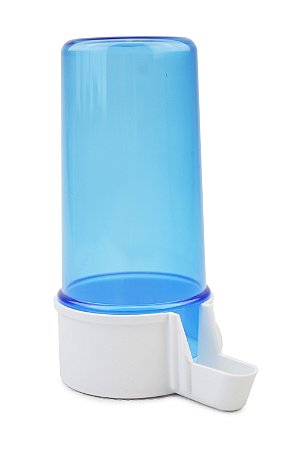 Bebedouro para Passaros Gaiola Malha Fina 200 Ml Plástico