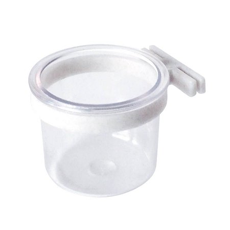 Porta Vitamina para Passaros Acrilico com Suporte G