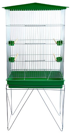 Viveiro Dobrável Grande Bandeja Plástica Verde Teto Slim