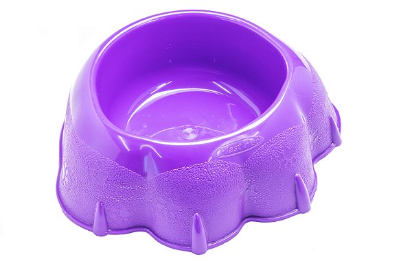 Comedouro Pet Fox Medio Roxo