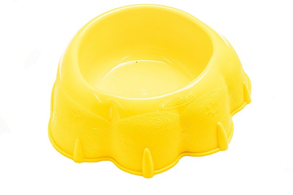 Comedouro Pet Fox Medio Amarelo