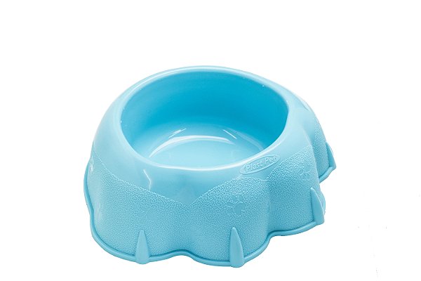 Comedouro Pet Fox Medio Azul