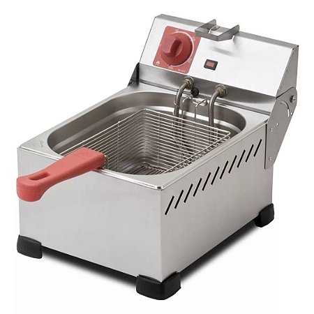 FRITADEIRA ELÉTRICA INDUSTRIAL 06 LITROS MARCHESONI 127V