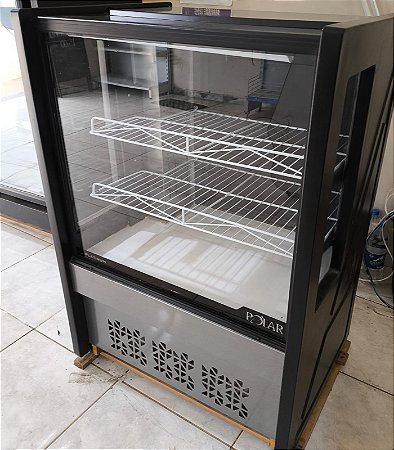 VITRINE CONFEITARIA PLATINUM 0,80CM POLAR 127V