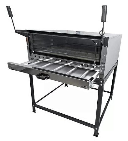 FORNO REFRATÁRIO 80X60 MASTER ITAJOBI COMPLETO