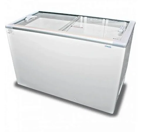 FREEZER HORIZONTAL FRICON TAMPA DE VIDRO 411 LITROS HCED 411 V BRANCO 127V