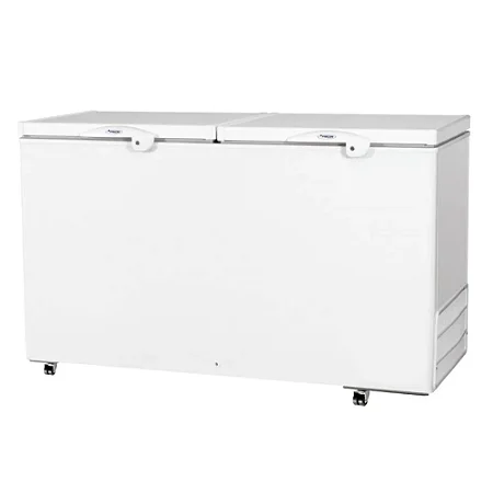 FREEZER HORIZONTAL FRICON 2 PORTAS DUPLA AÇÃO 503 LITROS HCED 503 C BRANCO 127V