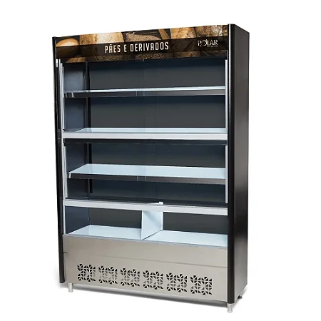 VITRINE NATURAL DE PADARIA 1,40M POLAR MVAPS-140