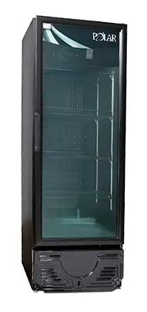 EXPOSITOR REFRIGERADO VISA COOLER POLAR 405L ALL BLACK 127V VISA 405