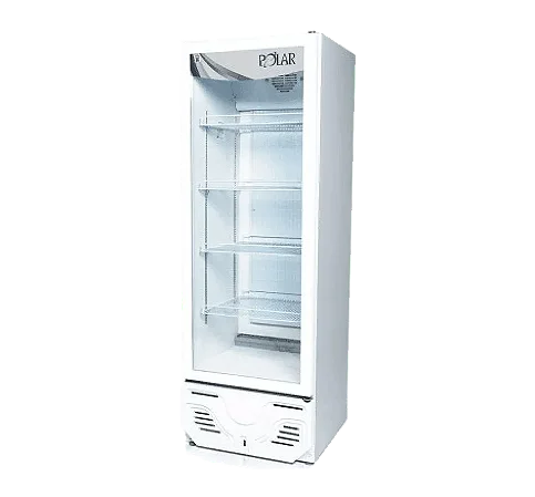 EXPOSITOR REFRIGERADO VISA COOLER POLAR 405L 127V BRANCO VISA 405