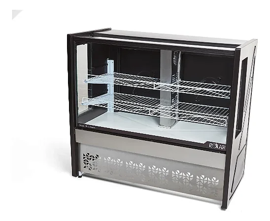 VITRINE CONFEITARIA PLATINUM 1,75M POLAR PVRT 175