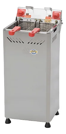 FRITADEIRA ÁGUA E ÓLEO 25 LITROS 7800W MARCHESONI GABINETE FT.2.252.8G 220V