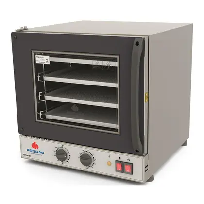 FORNO TURBO ELÉTRICO PROGÁS FAST OVEN ANALÓGICO PRETO PRP 004 G2 220V