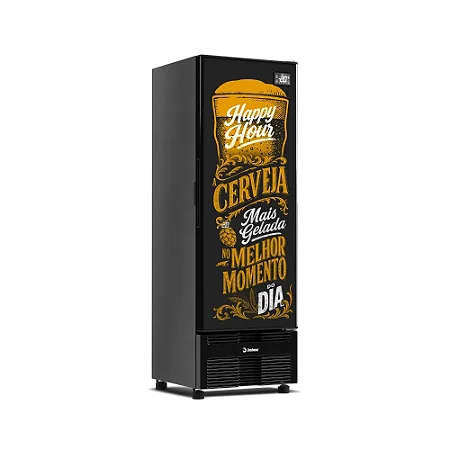 CERVEJEIRA 569L PORTA CEGA ADESIVADA HAPPY HOUR BIVOLT INVERTER IMBERA CCV355S