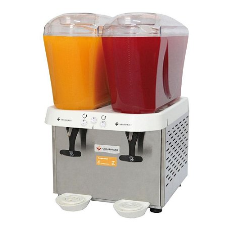 Refresqueira Venâncio Em Inox 2 Reservatório De 16l 127V Rv216