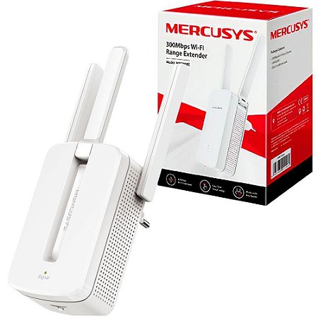 Repetidor Wireless Mercusys Mw300re 300mbps