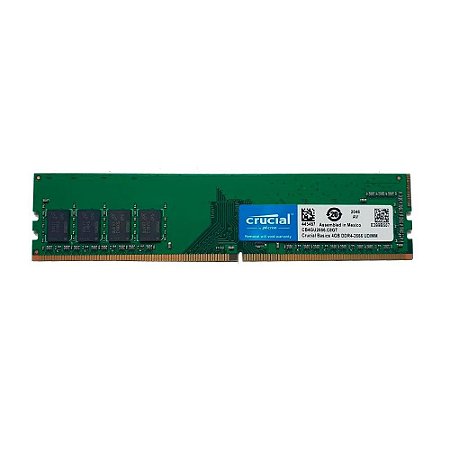 Memória Desktop DDR4 4gb Crucial 2666mhz CB4GU2666