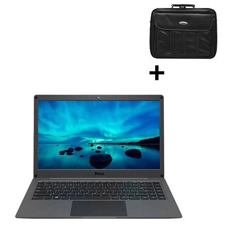 Notebook Philco Cel N3350 Mem 4gb Ssd 128gb 14" e Maleta "Mostruário"
