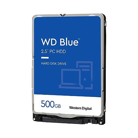 Nt hd notebook 500gb wd blue 2,5"