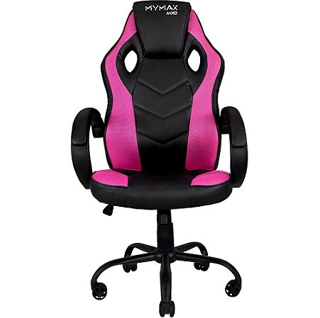 Cadeira Gamer Mymax MX0 Preto/Rosa