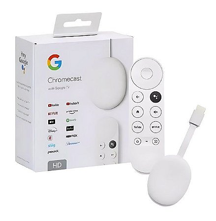 Chromecast Google TV GA03131 - Branco