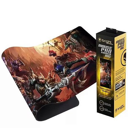 Mouse Pad Gamer 70x30cm Bright Fantasy