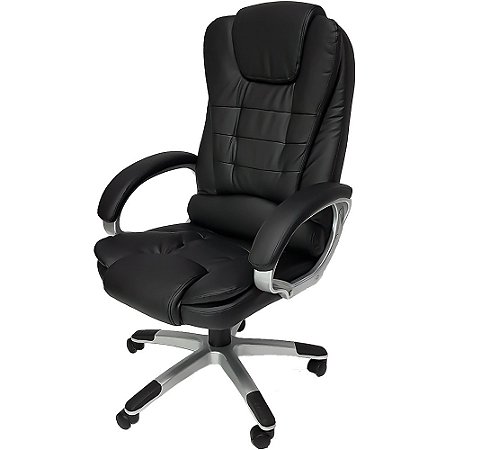 Cadeira Presidente MaxOffice Elegant Couro PU