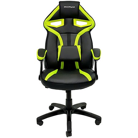Cadeira Gamer Mymax Mx1 Preto / Verde