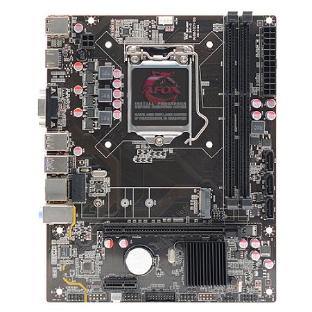 Placa Mae 1150p Afox IB85-MA5-V2 M.2 Hdmi Vgan DDR3 Lan Gigabit