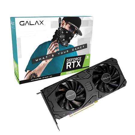 Placa Video 12Gb RTX3060 Galax Click GDDR6 Dual Fan