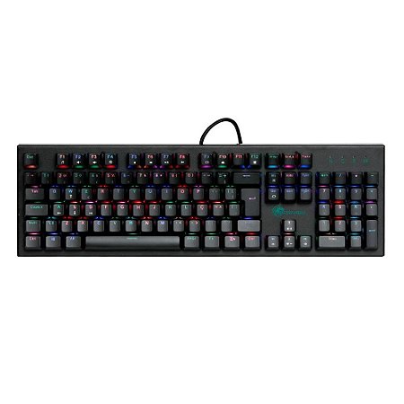 Teclado Gamer Mecanico Draxen DN201 Numpad Outemu Blue RGB