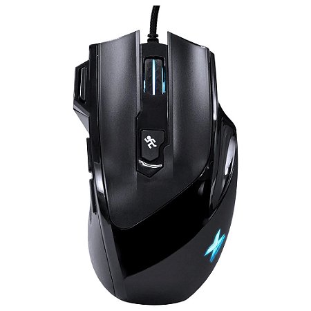 Mouse Gamer USB Vinik Icarus 7 botões 3200dpi Ajuste Peso