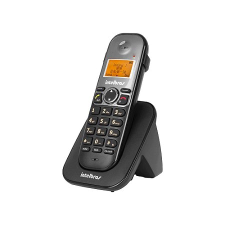 Telefone Ramal Sem Fio Intelbras TS5121 Preto